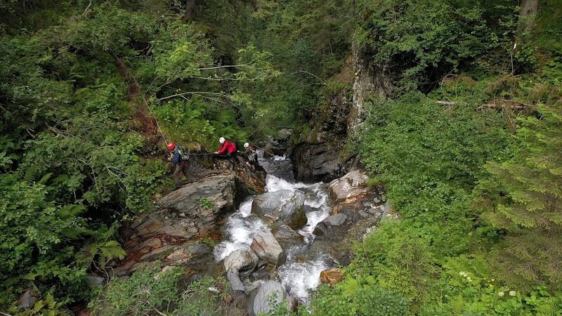 Klettersteig Lesachtal. – Bild: ORF/Clever Contents Klettersteig Lesachtal. – Bild: ORF/Clever Contents