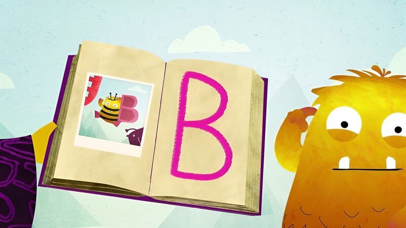 Der Buchstabe B – Bild: KiKA/​Filmakademie Baden-Württemberg GmbH/​Eagle Eye