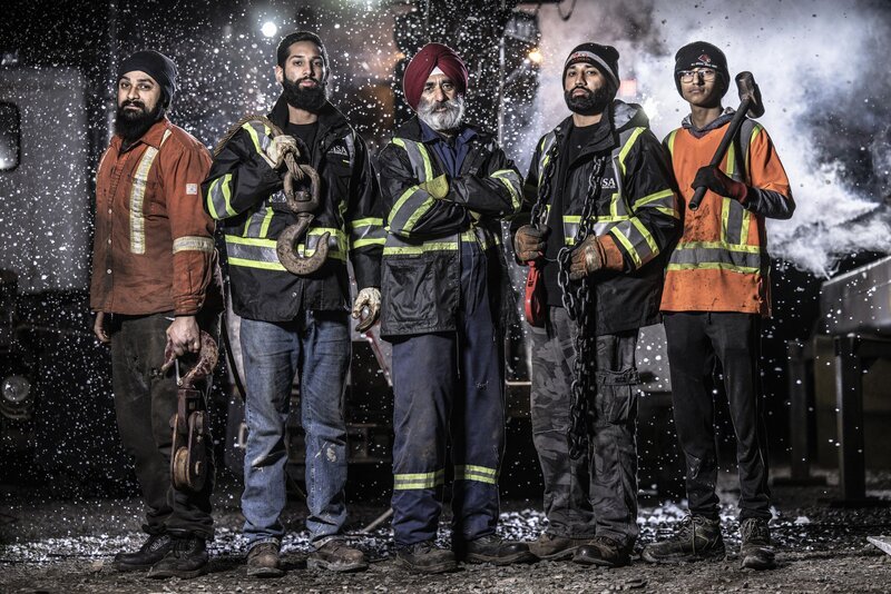 Publicity photo for the television series Highway Thru Hell – Bild: Great Pacific Media Inc.