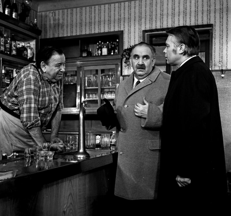 Georg Buchner, Fritz Eckhardt, Peter Weck. – Bild: ORF