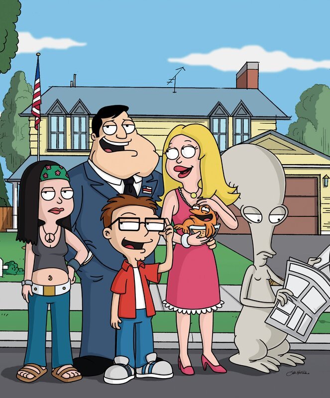 Agent de la CIA, Stan Smith est aussi l’époux comblé de la douce Francine et le fier papa de Hayley et Steve. Le tableau est idyllique. – Bild: RTI S.p.A.