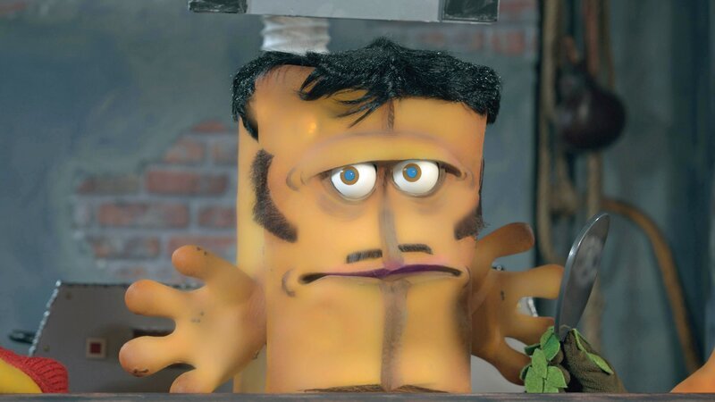 Brotfluencer Bernd, nachdem er im Facetuner war. – Bild: KiKA/​bumm film GmbH