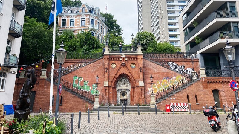 Restauration historische Köhlbrandtreppe – Bild: NDR/​Katrin Spranger