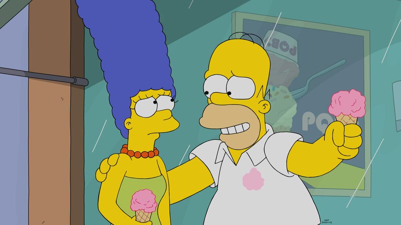 Marge (l.); Homer (r.) – Bild: 20th Television