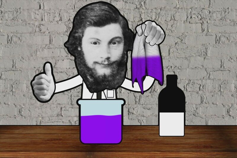 Geniale Zufälle – Farbe und Medikamente William Henry Perkin – Bild: SRF1