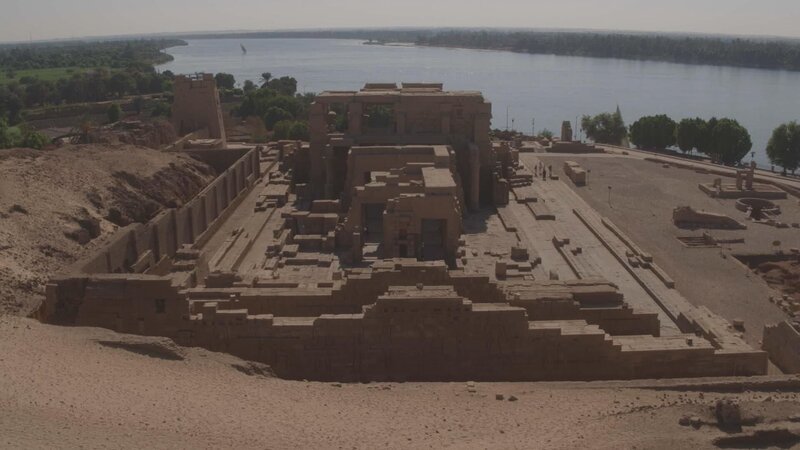Die altägyptische Tempelanlage Kom Ombo  +++ – Bild: RTL /​ Label News /​ Tempel von Luxor