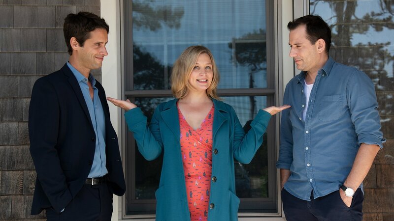 Katie Forde – Das Kind der Anderen Ella liebt Adrian, aber auch Martin: Kai Albrecht als Martin, Michaela May als Liza, Ole Eisfeld als Adrian – Bild: SRF/​ZDF/​Rick Friedman