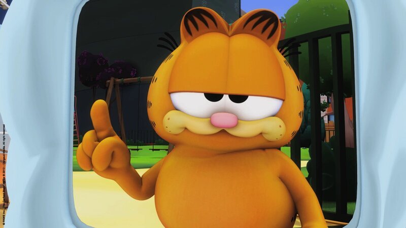 Garfield ist völlig übermüdet. – Bild: HR/​Dargaud Media/​MediaToon/​Paws Inc./​France 3