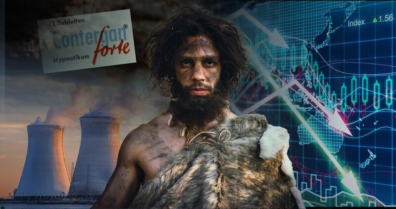 Wissenschaft zwischen Zweifel, Forschungsdrang und Verantwortung: Wieso galt der Neandertaler lange als primitiv? Wieso wurde Contergan als harmloses Schlafmittel verkauft? Wieso hat niemand die weltweite Finanzkrise kommen sehen? – Bild: ZDF und Tobias Lenz, Autorenkombinat