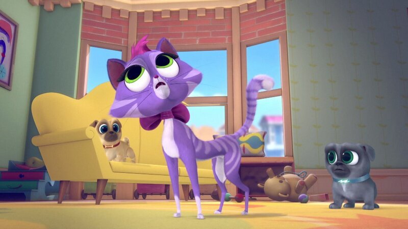 L-R: Rolly, Hissy, Bingo – Bild: Courtesy of Disney+