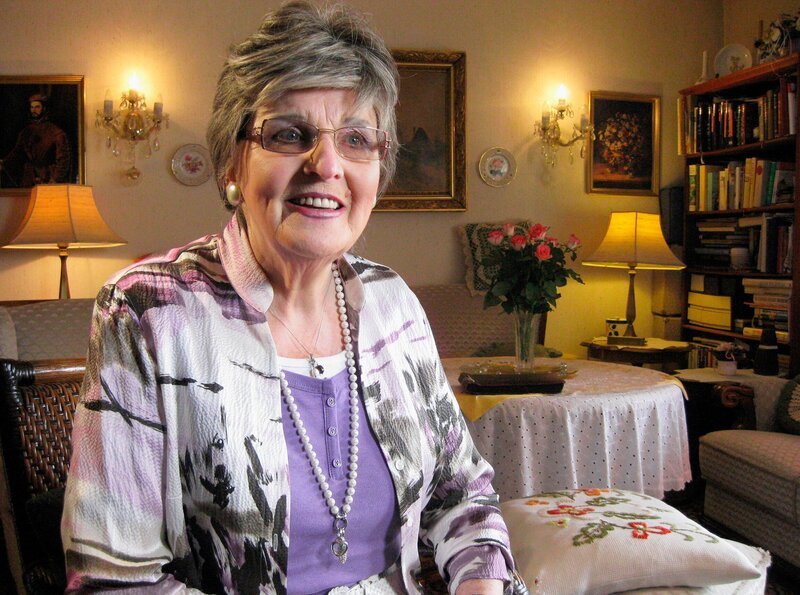 SWR Fernsehen DAS GLÜCK DER HAUSFRAU, TEIL 1, „Zwischen Romantik und Windelwaschen“. Hildegard Scheit aus Frankfurt. – Bild: SWR/​HR/​Beatrice Weineck