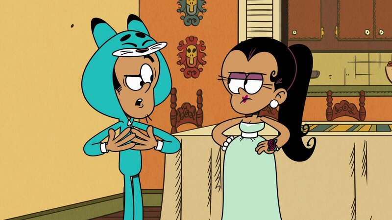 Bobby und Carlota passen auf die Kinder auf, dabei wollen sie viel lieber selbst auf eine Party gehen. – Bild: Teilzeit-Babysitter