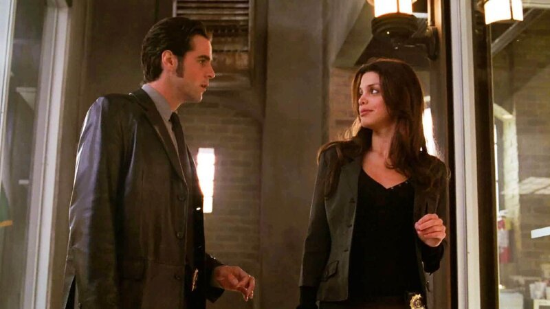 Detective Don Flack (Eddie Cahill) und Aiden Burn (Vanessa Ferlito). – Bild: RTL /​ CBS