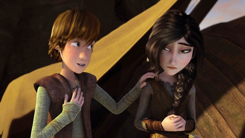 Hicks hat es voll erwischt: Die schöne Heidrun hat ihm den Kopf verdreht. – Bild: SUPER RTL