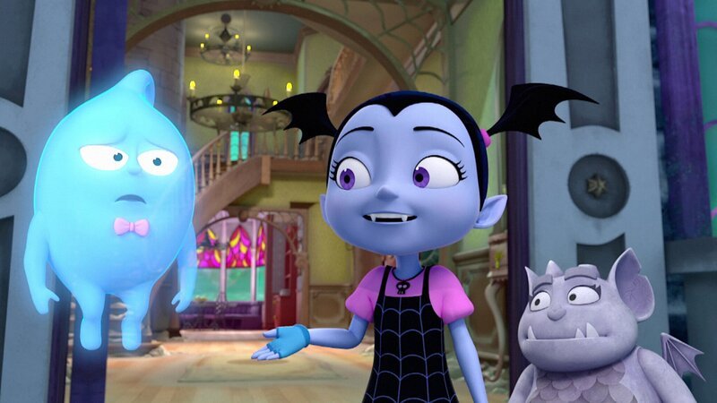 In middle: Vampirina Hauntley – Bild: Disney Channel