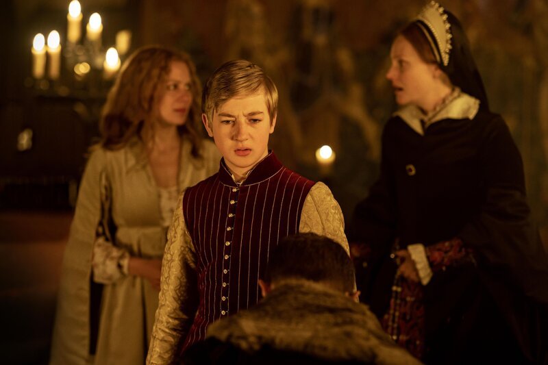 Elizabeth Tudor (Alicia von Rittberg, l.) – Bild: The Forge Entertainment Limited. All rights reserved. /​ Nick Briggs Lizenzbild frei