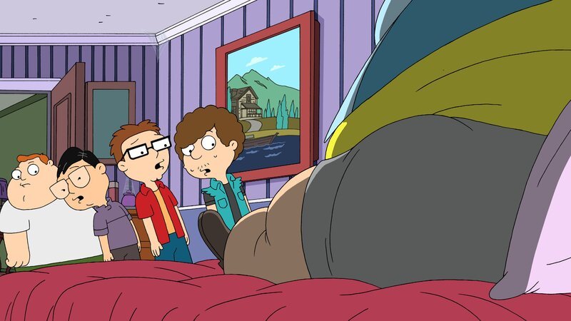 L-R: Barry, Toshi, Steve, Schmuely – Bild: 2009 Twentieth Century Fox Film Corporation.  All rights reserved. Lizenzbild frei