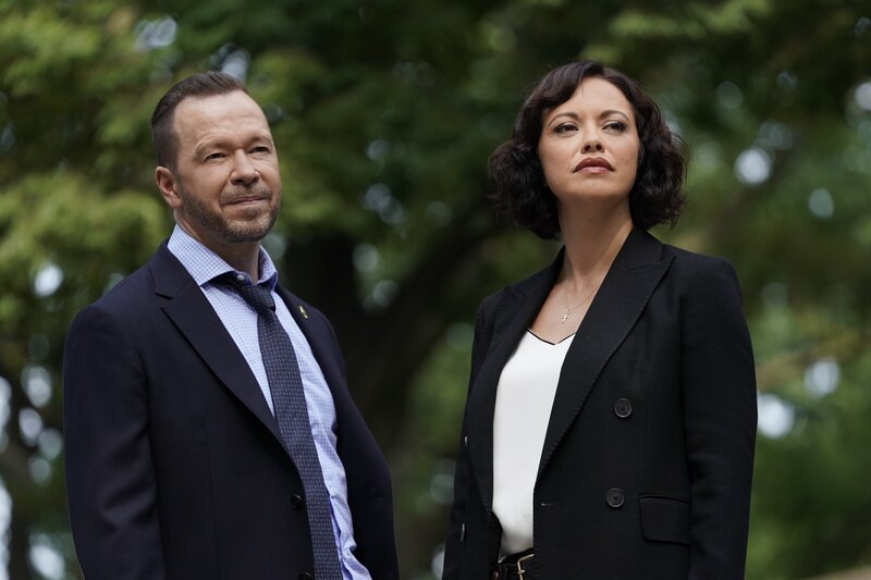 Danny Reagan (Donnie Wahlberg, l.); Maria Baez (Marisa Ramirez, r.) – Bild: CBS Broadcasting Inc.
