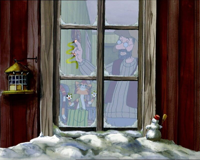 Weihnachten bei Pettersson und Findus. – Bild: ZDF/​TV-Loonland