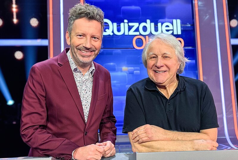 Team „Eurovision“: Thorsten Schorn (l.) und Peter Urban (r.). – Bild: ARD/ITV Studios Team „Eurovision“: Thorsten Schorn (l.) und Peter Urban (r.). – Bild: ARD/ITV Studios