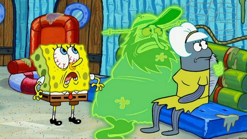 SpongeBob (l.), Flying Dutchman (m.) – Bild: ViacomCBS