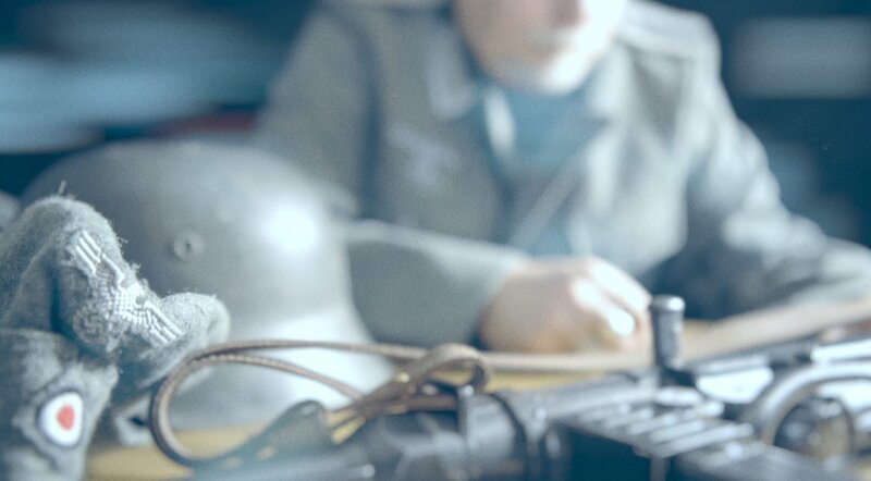 In ihren Briefen nach Hause schildern deutsche Soldaten ihre unmittelbaren Eindrücke vom Krieg. Heute sind sie eine wertvolle Quelle für Historiker. – Bild: ZDF und Alexander Detig