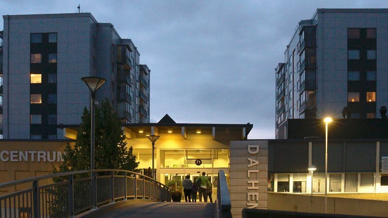 Die Brücke ist Treffpunkt der Jugendlichen im Brennpunktviertel Dalhem von Helsingborg – Bild: SPIEGEL TV