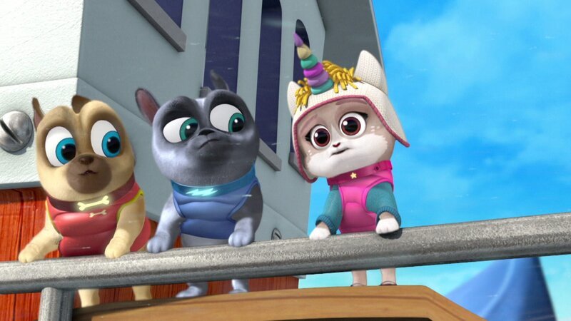 L-R: Rolly, Bingo, Keia – Bild: Disney+