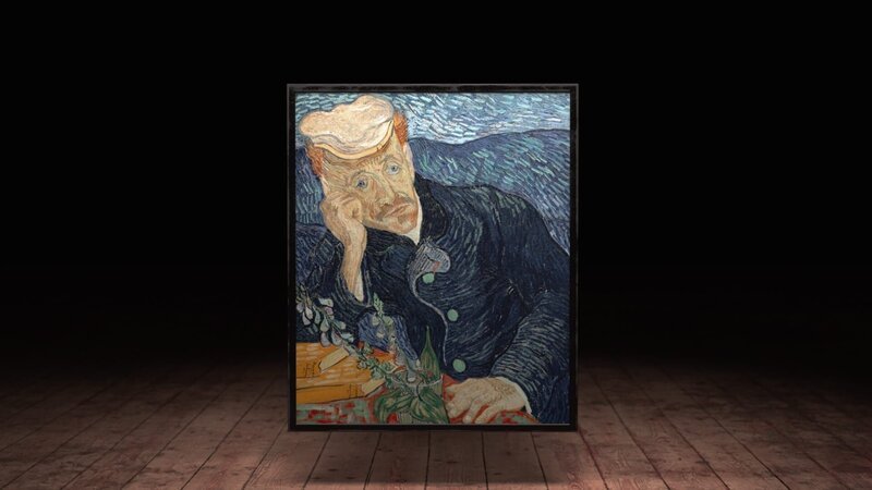 „Das Bildnis des Dr. Gachet“ von Vincent van Gogh wurde für 75 Millionen Dollar versteigert. – Bild: ZDF