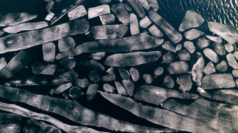 Nur selten frieren die Großen Seen komplett zu. – Bild: NDR/​Terra Mater Studios/​GL Films Ontario Inc.