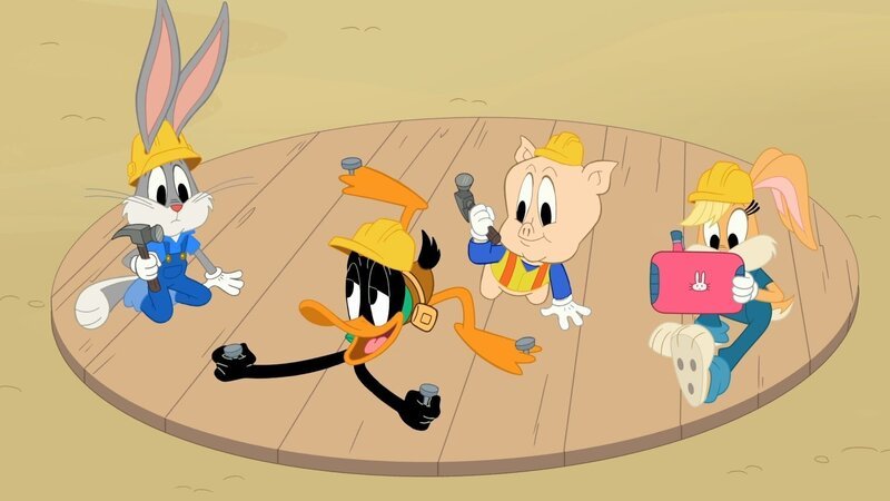 v.li.: Bugs Bunny, Daffy Duck, Porky Pig, Lola Bunny – Bild: Warner Bros. Entertainment Inc.