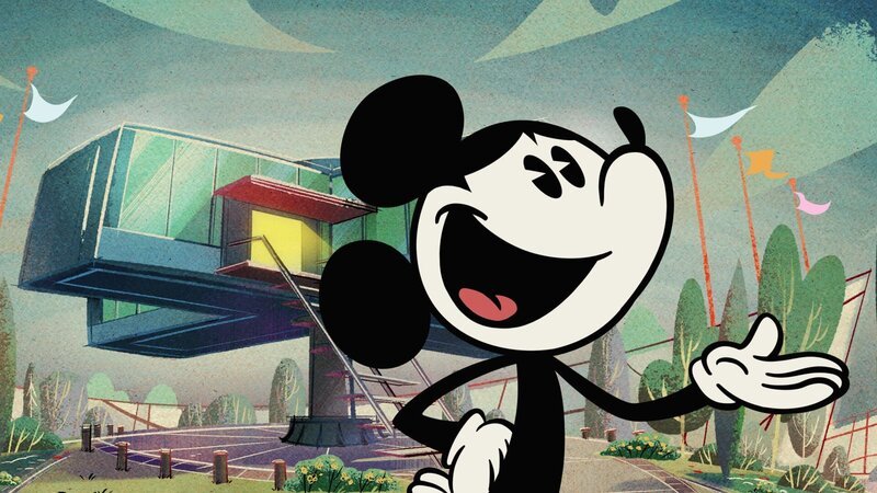 THE WONDERFUL WORLD OF MICKEY MOUSE – „House of Tomorrow“ – Mickey, Donald, and Goofy experience tomorrow’s technology today when they sneak into Professor Von Drake’s latest invention. (Disney+) MICKEY MOUSE – Bild: Disney +