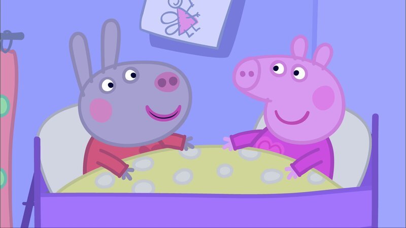 L-R: Delphine Donkey, Peppa Pig – Bild: Paramount