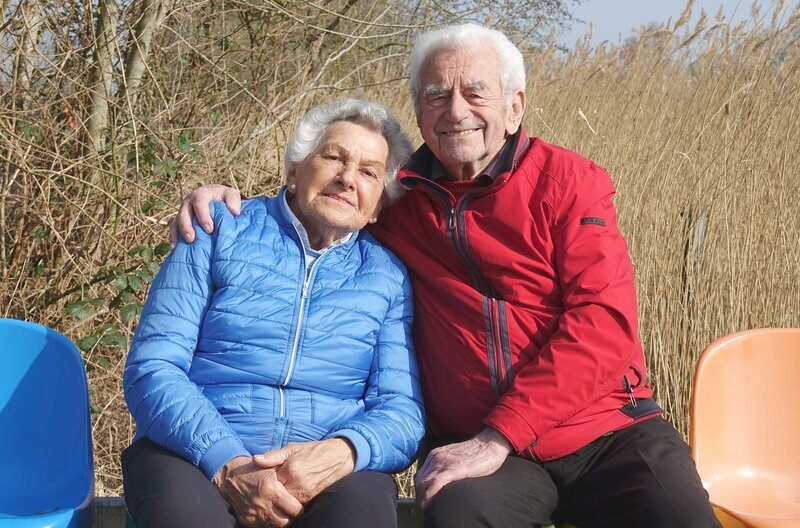 Ruth (92) und Johann „Hans“ Stasch (94). – Bild: NDR/​Martin Horning