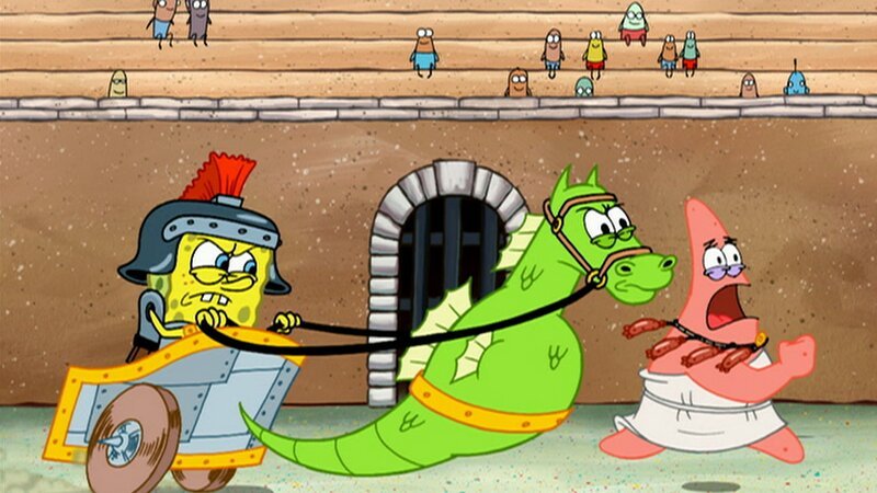 SpongeBob (l.), Patrick (r.) – Bild: ViacomCBS