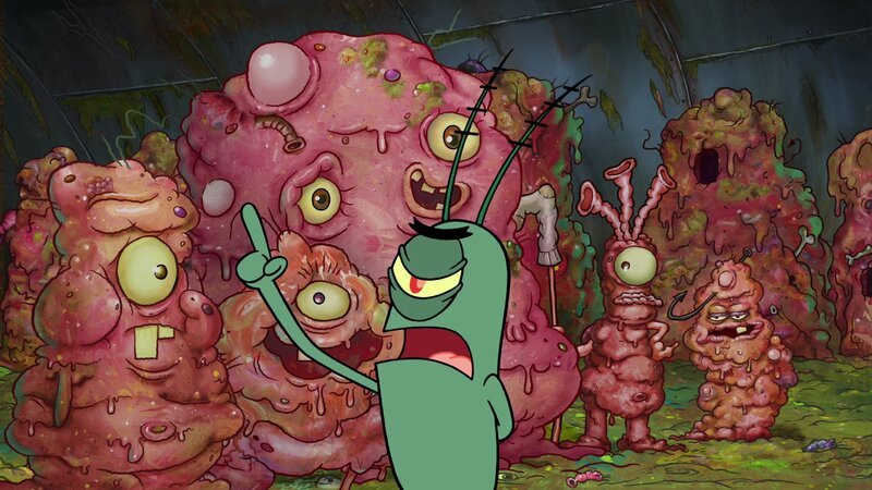 Plankton (vorne) – Bild: Paramount
