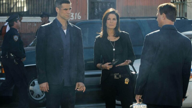 (v.l.): Det. Don Flack (Eddie Cahill), Det. Jo Danhill (Sela Ward) und Det. Mac Taylor (Gary Sinise) – Bild: RTL /​ CBS