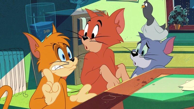 Lightning Cat (l.), Crooked Eddie (oben, r.) – Bild: Warner Brothers