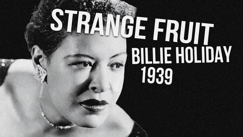 „Strange Fruit“ von Billie Holiday gilt als einer der ersten Protestsongs der Schwarzen Bürgerrechtsbewegung. Die Jazz-Sängerin veröffentlichte ihn 1939, erschüttert von den Lynchmorden an Schwarzen, die auch nach der Abschaffung der Sklaverei lange kein Ende fanden. – Bild: ZDF und Kobalt