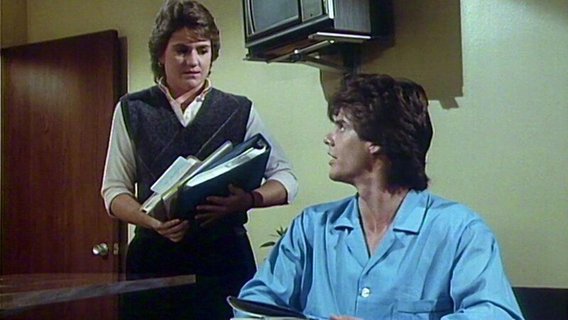 Du bist der Sieger: Eleonor (Bobby Block) versucht Deke Larson (Ken Olandt) zu helfen – Bild: Bibel TV