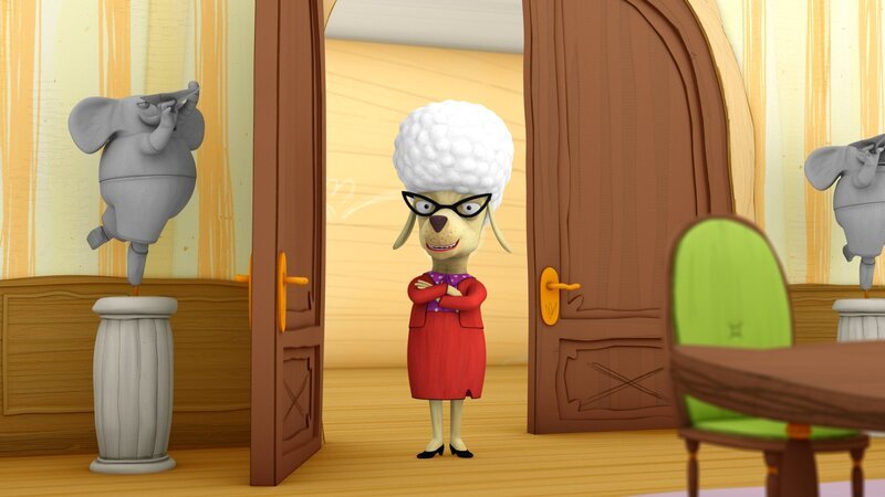 Gerlinde versucht aus Edgars Abwesenheit Kapital zu schlagen. – Bild: NDR/​France Télévisions Distribution