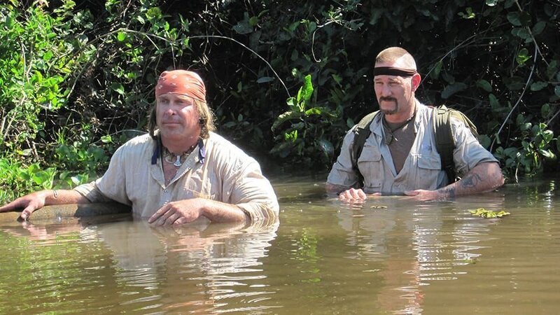 Dave Canterbury and Cody Lundin in Pantanal, Brazil. – Bild: Discovery Communications /​ Josh Penchina and Jessica Cabrera