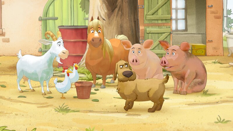 Wo hat sich Lieselotte versteckt? – Bild: WunderWerk /​ ZDF und WunderWerk