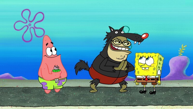 L-R: Patrick, Bubble Bass, SpongeBob – Bild: Paramount