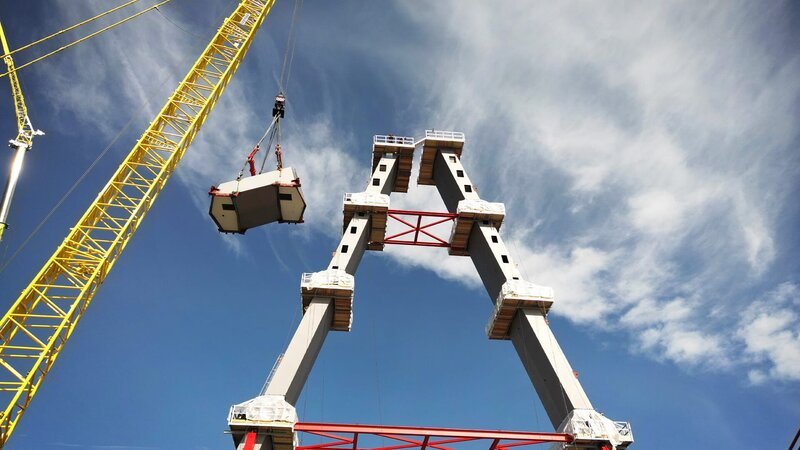 Baustelle während der Bauarbeiten – Bild: Warner Bros. Discovery