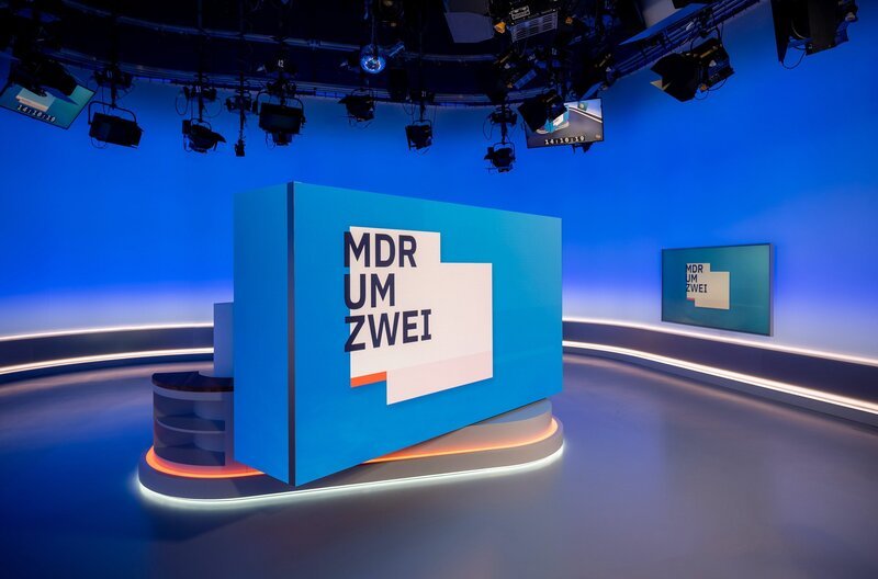 MITTELDEUTSCHER RUNDFUNK MDR um ZWEI Studio – Bild: MDR/​Andreas Lander /​ MDR/​HA Kommunikation