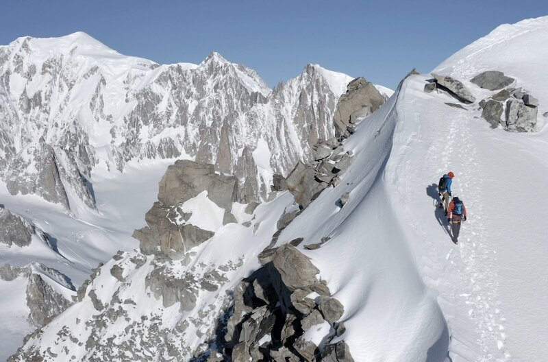 Die Wiege des Bergsteigens: der Mont Blanc. – Bild: Le cinquième rêve