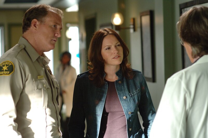 Das CSI-Team glaubt, dass eine ganze Familie ermordet worden ist. Ermittlerin Sara (Jorja Fox, Mi.) will mit Hilfe der örtlichen Polizei die letzte Zeugin in einem Mordfall, die kleine Cassie McBride, ausfindig machen. – Bild: CBS BROADCASTING INC.