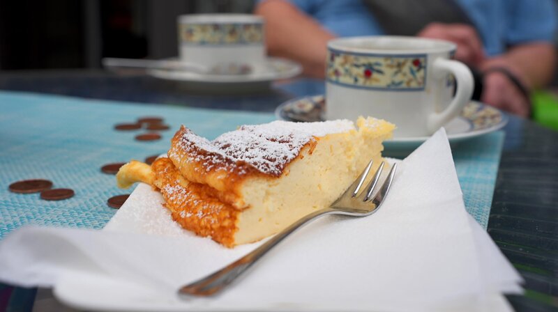 Leckerer Kuchen. – Bild: rbb/​Guido Kilbert