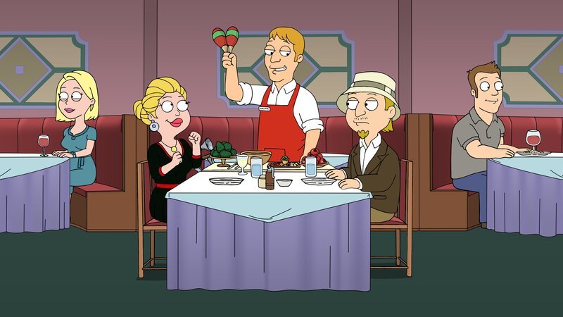 Francine (2.v.l.), Jeff (2.v.r.) – Bild: GLEN